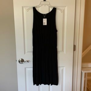 Casual Black Sleeveless Dress